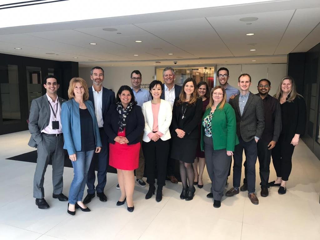 In New York with some of my fellow colleagues from our PwC Global Health Leadership Team